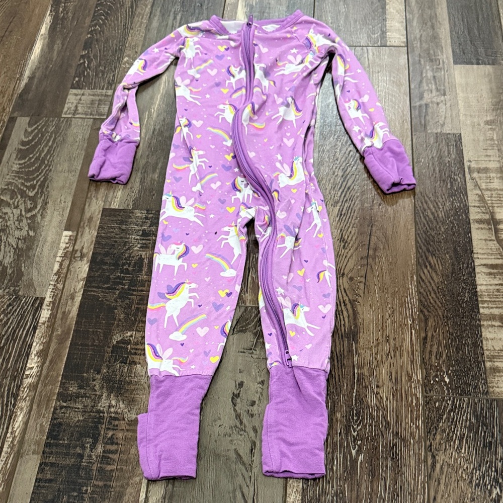 Little‎ Sleepies Purple Unicorn Footie